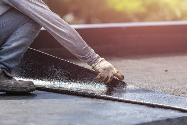 Professional Basement Waterproofing technician working in Mount Morris, MI